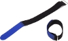 Kabel, Zubehör: Kabelbinder und Klettband, Kabelbinder Klettband 30 x 2,5 cm in schwarz, blau, grün, rot, gelb