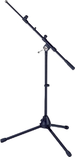 Mikrofonstative, Mikrofonstativ, klein, mit Galgen S9B, schwarz