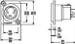 AC Serie, 6-Pin XLR Steckverbinder, Amphenol AC6AMDZ - XLR 6-Pin Universalbuchse, männlich