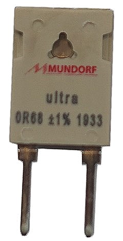 Mundorf MResist Ultra without heat sink, 3 Watt